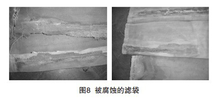 腐蝕的（de）濾袋