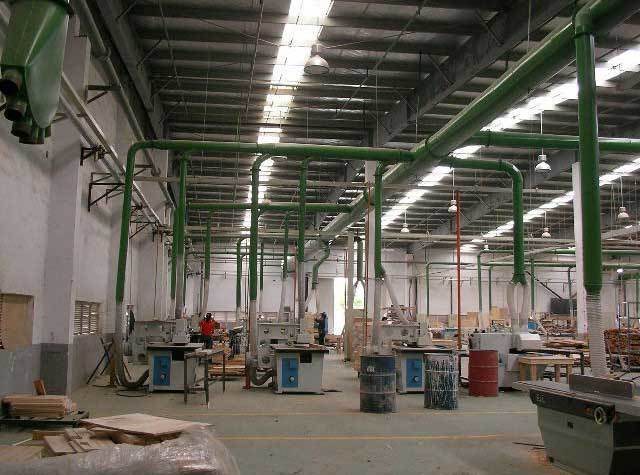 木工除塵器係統在（zài）家具木工行業